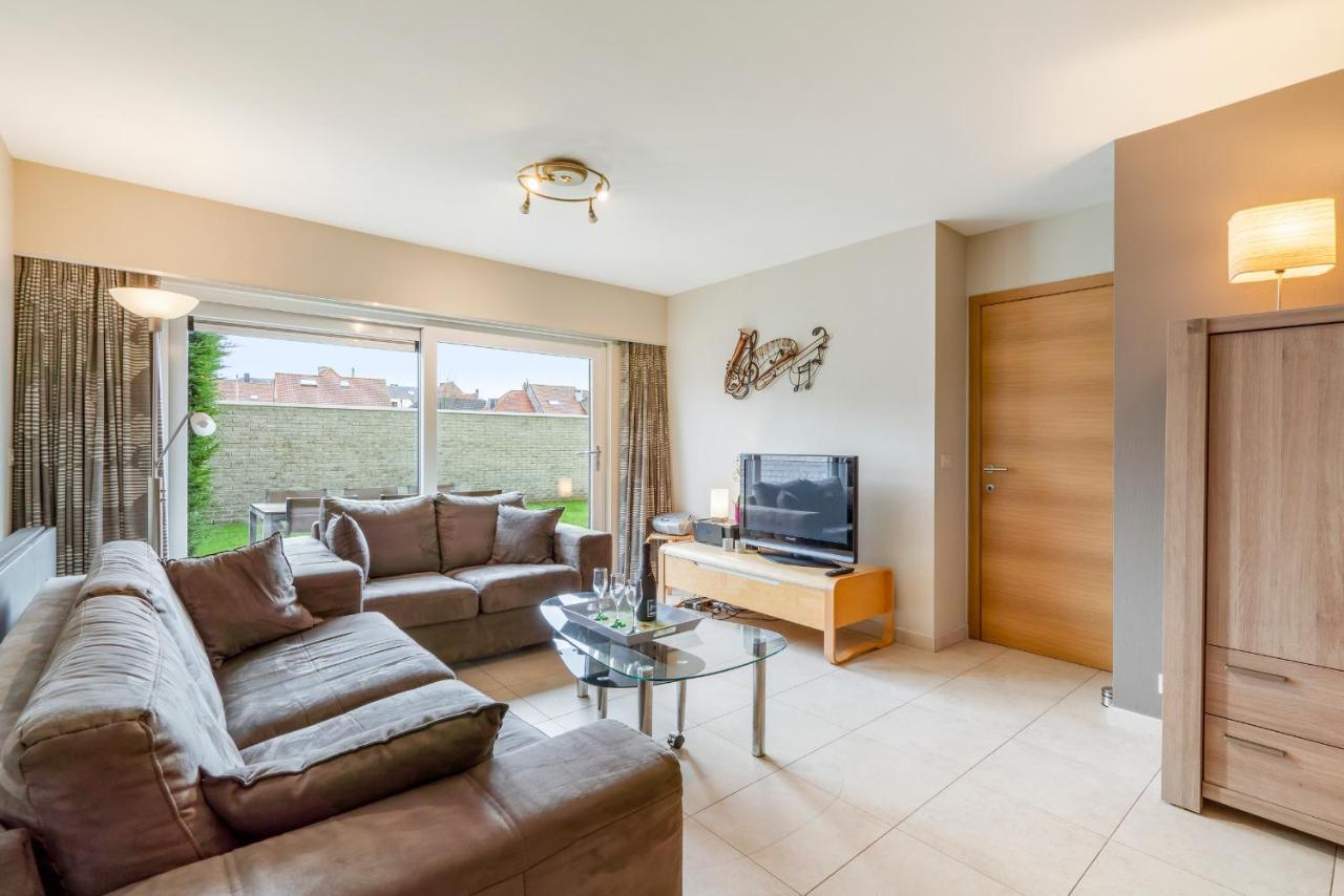 Luxury Apartment With Garden Close To The Beach Oostende Exterior foto