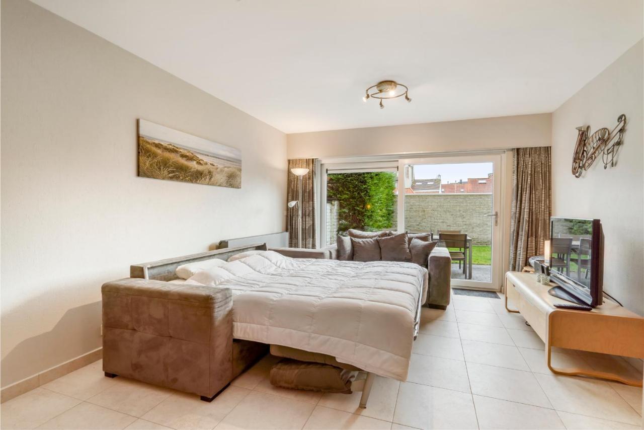Luxury Apartment With Garden Close To The Beach Oostende Exterior foto